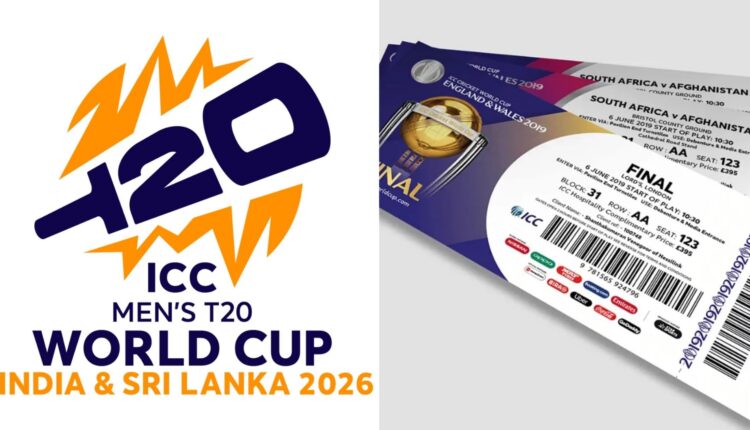 ICC T20 World Cup 2026 Tickets Prices Booking Availability 1