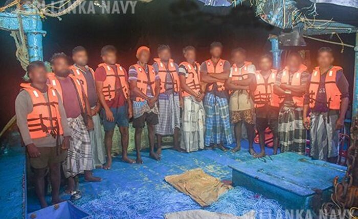 Indian fishermen arrested