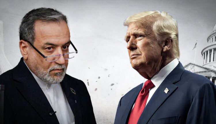 Iranian FM Abbas Araghchi and US President Donald Trump