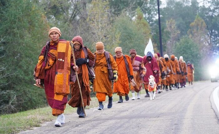 Global walk for peace