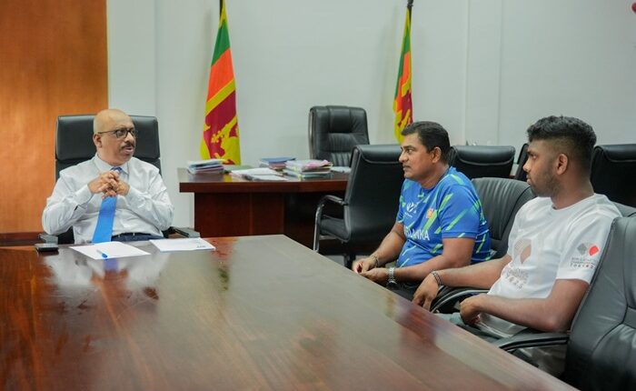 Rumesh Tharanga Sports Minsiter