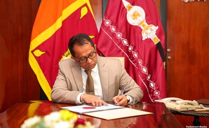 Speaker Jagath Wickramaratne