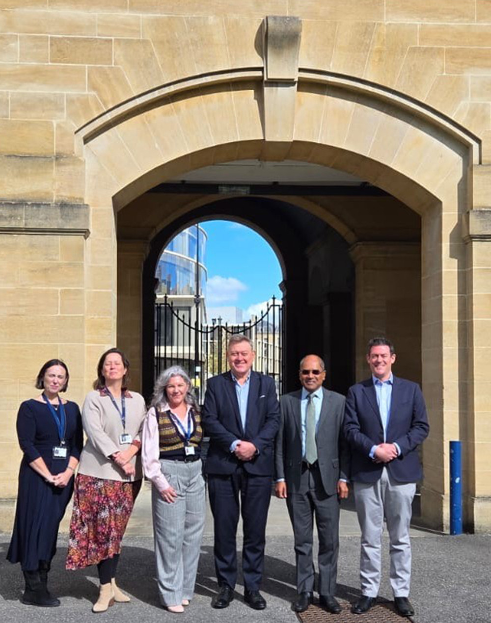 From L to R: Jennifer Duggan - Head of Qualifications, OxfordAQA, Fiona Fortes - Product Director International Education, Oxford University Press, Amanda Clarke - Director of International Sales, Oxford University Press | Education Division, Andrew Coombe - Managing Director, OxfordAQA,Dr. Harsha Alles, Chairman Gateway Group, Alex Sykes - Managing Director, International Education, Oxford University Press