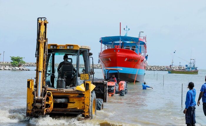Boat launching ramp Beruwala
