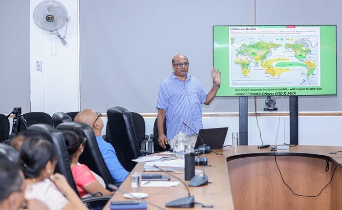 CLimate expert Ranjith Punyawardena