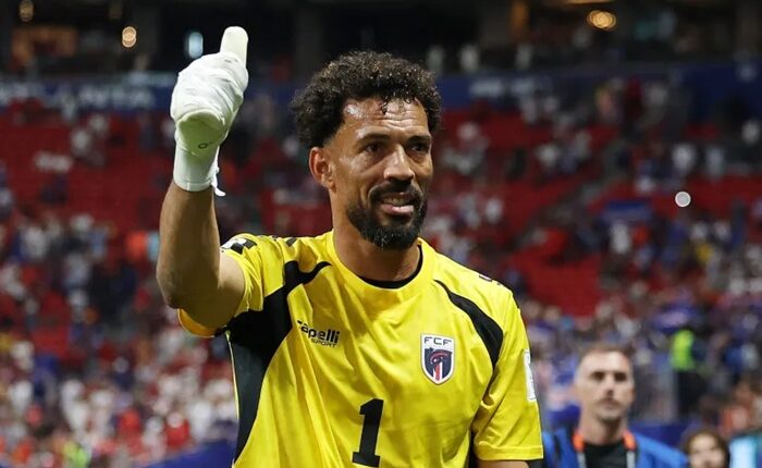 Cape Verde goalkeeper Vozinha