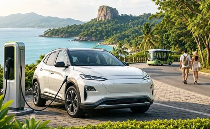 Electric vehicle tourism
