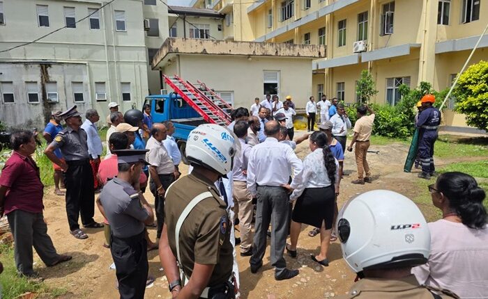 Galle Hospital fire 1