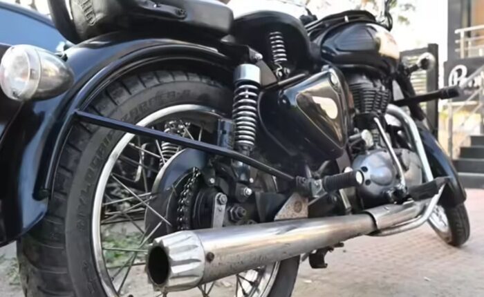 Motorcycle silencer