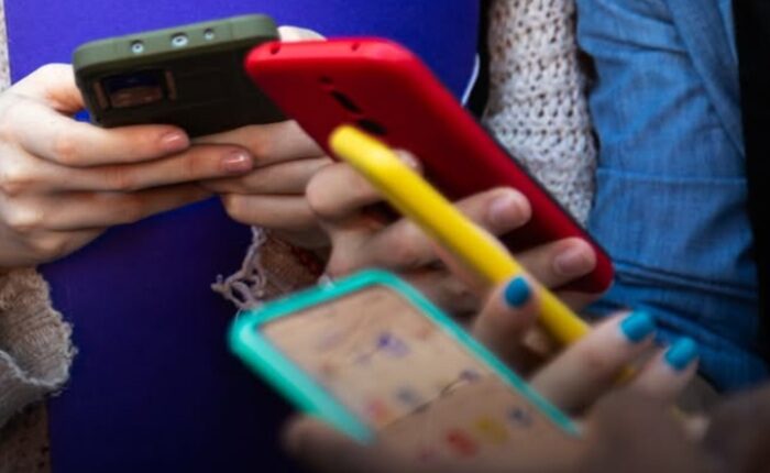 Phone social media