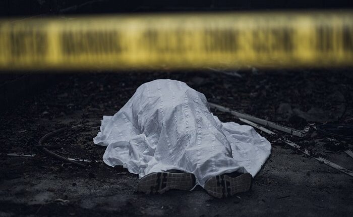 charred body