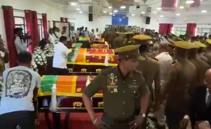 Prison officers funeral