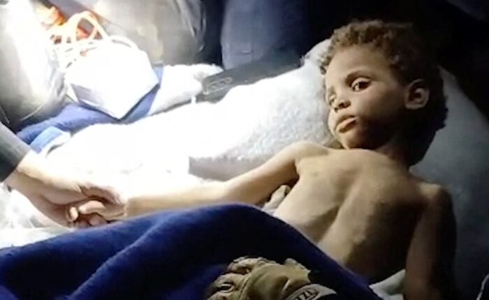 Toddler Venezuela earthquake