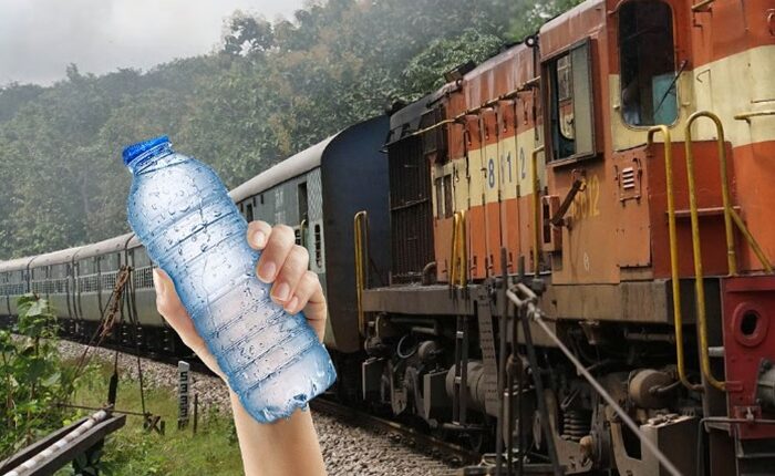 Train water bottle