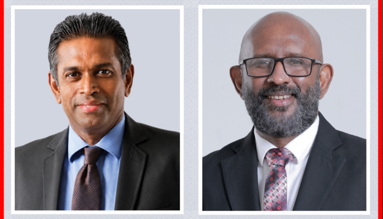 B D A Perera Chairman and Naleen Edirisinghe DirectorCEO of Pan Asia Bank