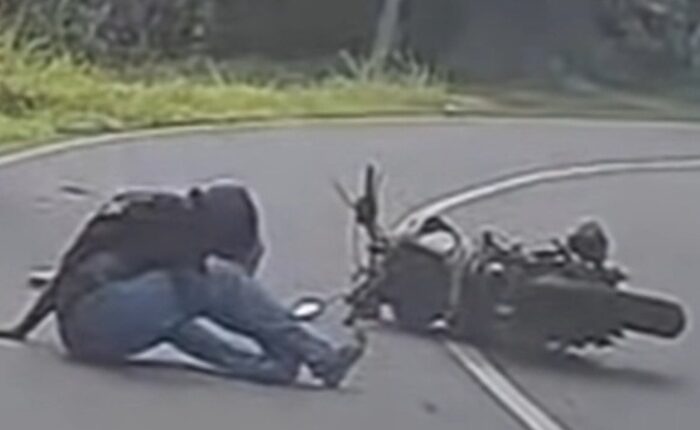 Motorcycle accident