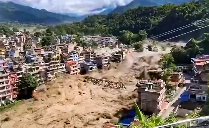 Nepal flash flood