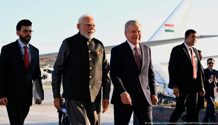 PM Modi in Uzbekistan
