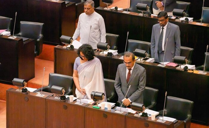 Parliament condolence