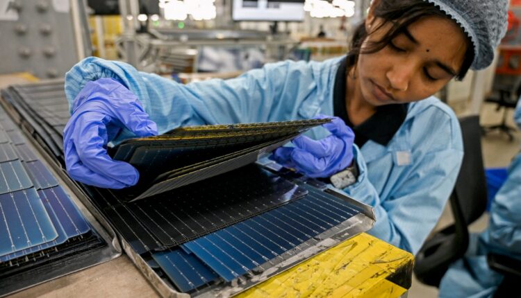 India Solar Factory Getty