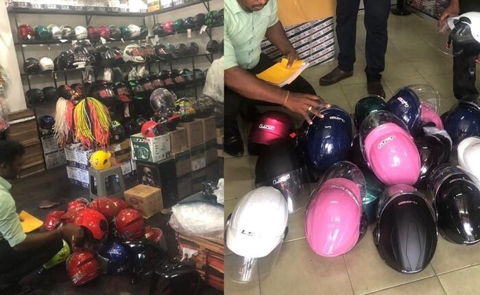 CAA helmet raid