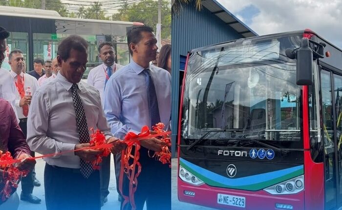 Indra Traders metro bus