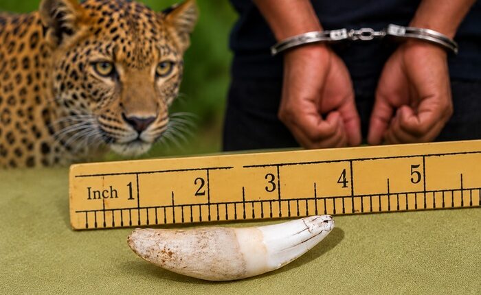 Leopard tooth 1