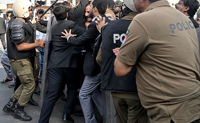 Pakistan protest