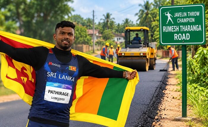 Rumesh Tharanga road