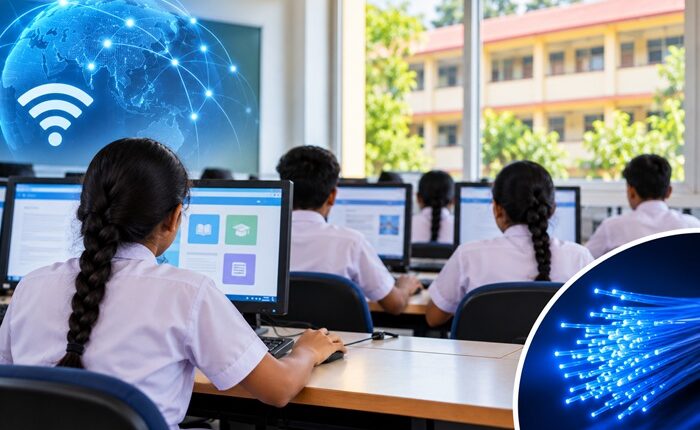School fibre internet
