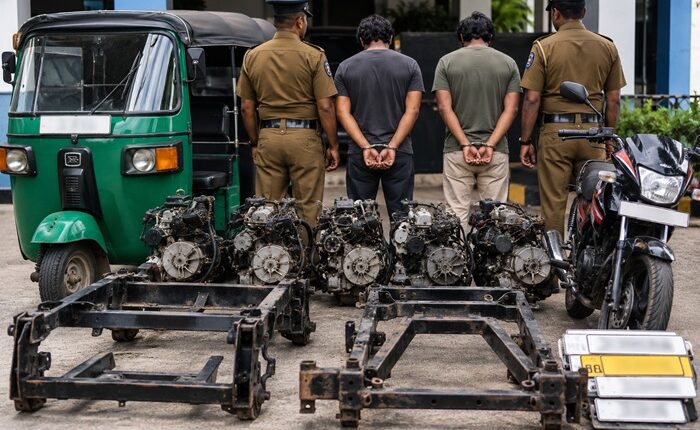 Three wheeler theft